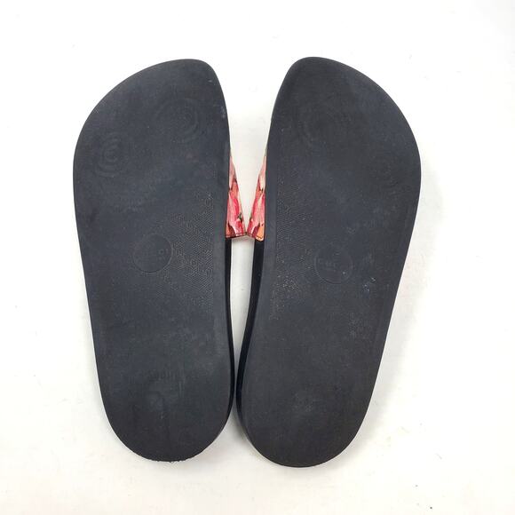 Gucci GG Supreme Blooms Floral Print Supreme Slide Sandals Multi 408508 Size 36 - Picture 8 of 12